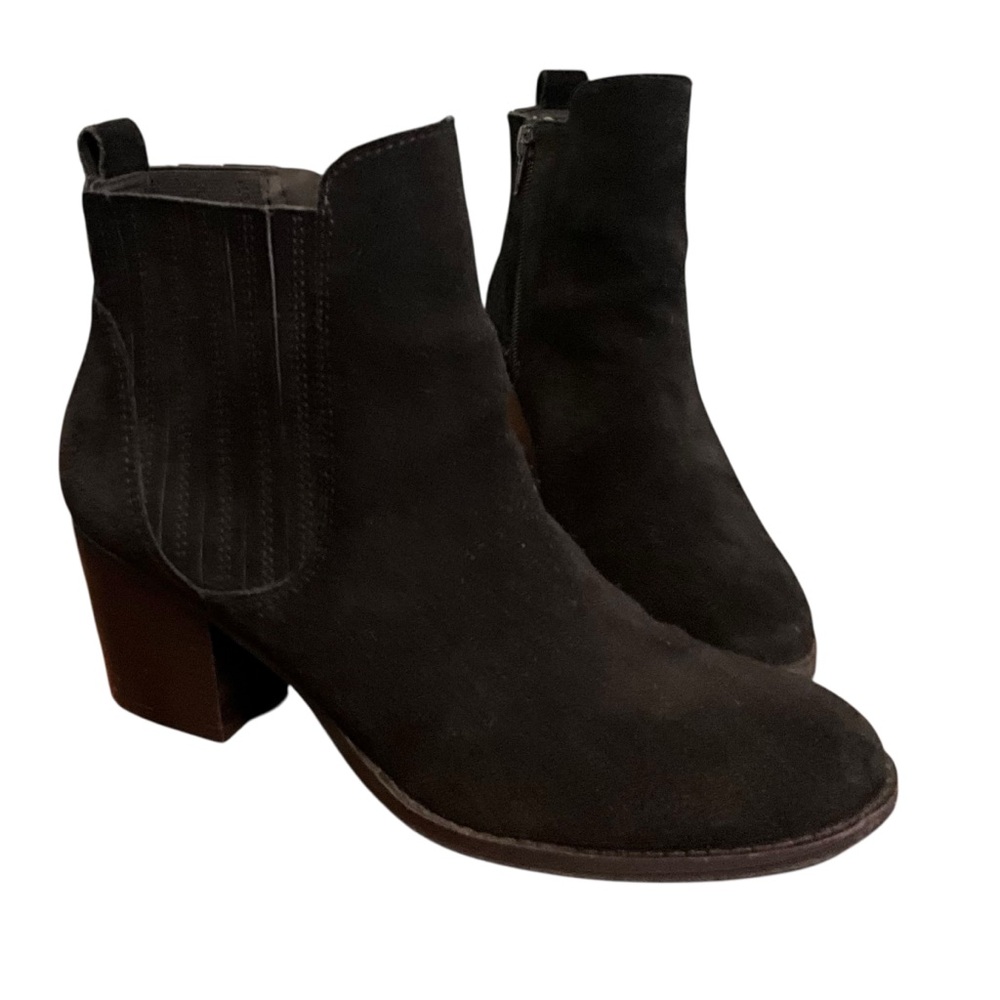 Crown Vintage Cindy Genuine Suede Ankle Booties Boots - Picture 12 of 13